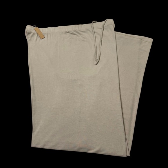 SKIMS Sleep Pants Pajama Lounge Pants Taupe Large - Picture 6 of 10